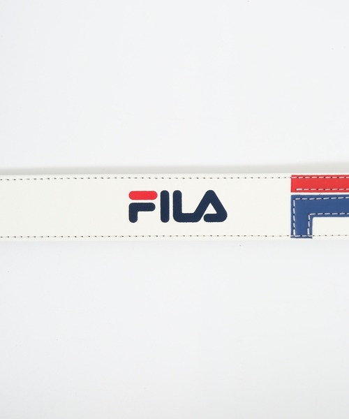 FILA(フィラ)の「FILA トリコロール ベルト(ベルト・メンズ・C/A/B・FREE)」の6枚目の写真
