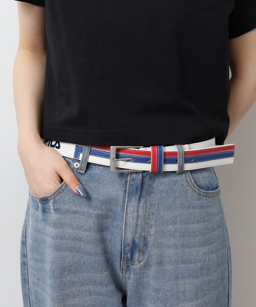 FILA(フィラ)の「FILA トリコロール ベルト(ベルト・メンズ・C/A/B・FREE)」の20枚目の写真