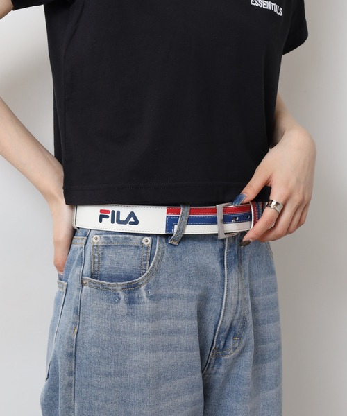 FILA(フィラ)の「FILA トリコロール ベルト(ベルト・メンズ・C/A/B・FREE)」の21枚目の写真