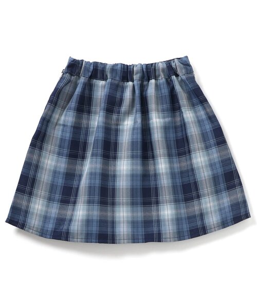 algy（アルジー）の「折返し風プリーツスカパン（スカート・キッズ・グレー/ベージュ/ネイビー/インディゴブルー・X-SMALL/SMALL/MEDIUM/XX-SMALL）」の10枚目の写真