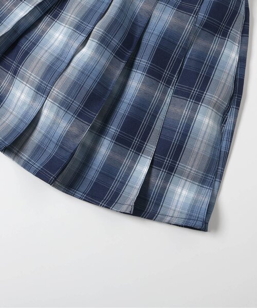 algy（アルジー）の「折返し風プリーツスカパン（スカート・キッズ・グレー/ベージュ/ネイビー/インディゴブルー・X-SMALL/SMALL/MEDIUM/XX-SMALL）」の14枚目の写真