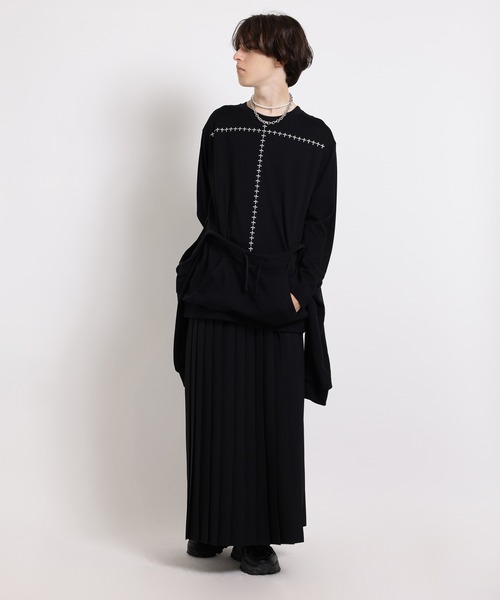 MILKBOY（ミルクボーイ）の「BLACK LAYERED トップス（Tシャツ/カットソー・レディース・A・FREE）」の4枚目の写真