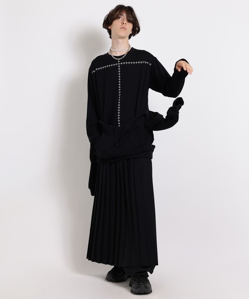 MILKBOY（ミルクボーイ）の「BLACK LAYERED トップス（Tシャツ/カットソー・レディース・A・FREE）」の5枚目の写真