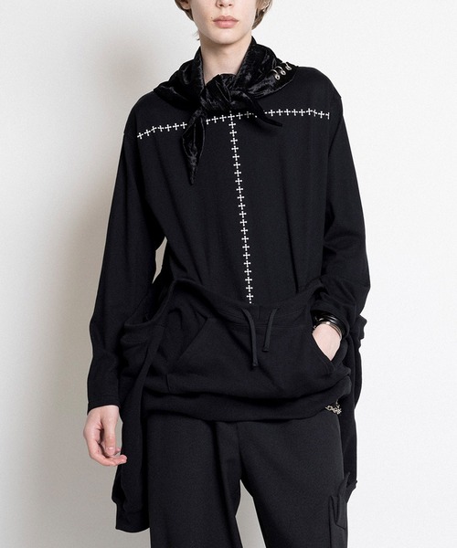 MILKBOY（ミルクボーイ）の「BLACK LAYERED トップス（Tシャツ/カットソー・レディース・A・FREE）」の8枚目の写真