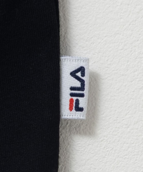 FILA（フィラ）の「【FILA】 ビッグサイズ切替Tシャツ（Tシャツ/カットソー・キッズ・ブルー/ブラック・130/140/150/160）」の7枚目の写真