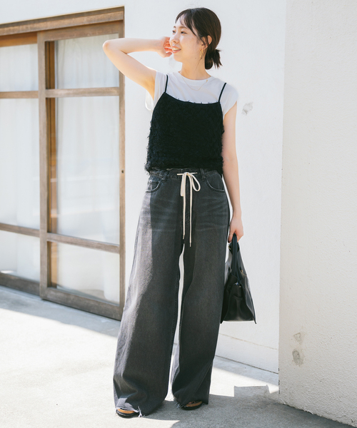 パンツ 5 1/2 SOFT DRAWSTRINGDENIM 5 1/2 SOFT DRAWSTRINGDENIM（デニムパンツ）｜Spick & Span