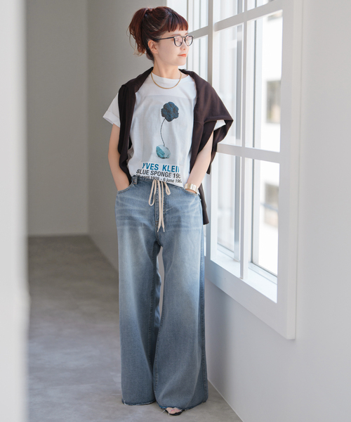 パンツ 5 1/2 SOFT DRAWSTRINGDENIM 5 1/2 SOFT DRAWSTRINGDENIM(デニムパンツ)|Spick & Span