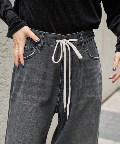 パンツ 5 1/2 SOFT DRAWSTRINGDENIM 5 1/2 SOFT DRAWSTRINGDENIM（デニムパンツ）｜Spick & Span