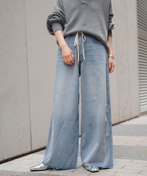 パンツ 5 1/2 SOFT DRAWSTRINGDENIM Spick & Span（スピックアンドスパン）の「5 1/2 SOFT