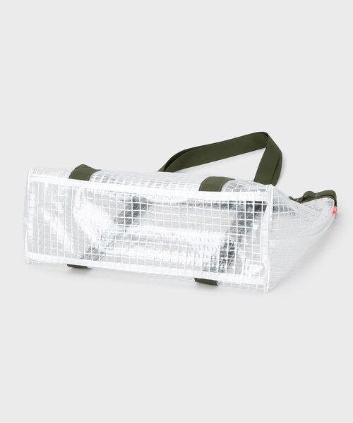 THE SHOP TK （ザ ショップ ティーケー ）の「PVCクリアトートバッグ 【ユニセックス／軽量】（トートバッグ・メンズ・オリーブ/ブラック・00）」の20枚目の写真