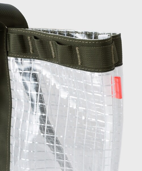 THE SHOP TK （ザ ショップ ティーケー ）の「PVCクリアトートバッグ 【ユニセックス／軽量】（トートバッグ・メンズ・オリーブ/ブラック・00）」の14枚目の写真