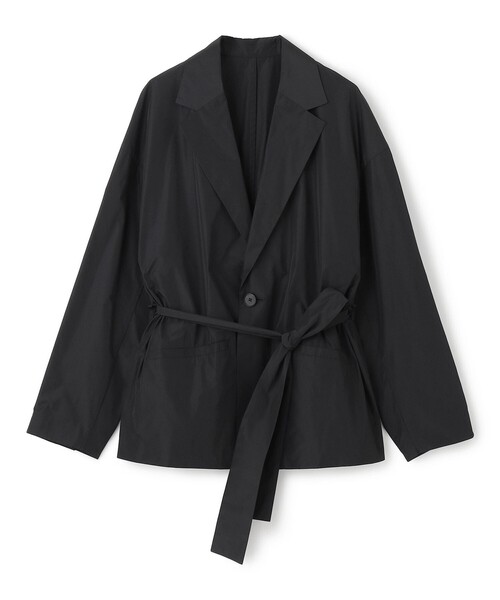 uncrave(アンクレイヴ)の「メモリータフタ ジャケット(その他アウター・レディース・アイボリー系/ブラック系/ブラウン系・F)」の11枚目の写真