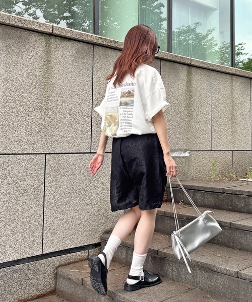 ISOOK(アイスー)の「【ISOOK / アイスー】レースハーフパンツ / バミューダパンツ ショートパンツ 5分丈 ハイウエスト ウエストゴム ブラック ブラウン 黒 茶 ZOZOTOWN限定(その他パンツ・レディース・ブラウン/ブラック・FREE)」の14枚目の写真