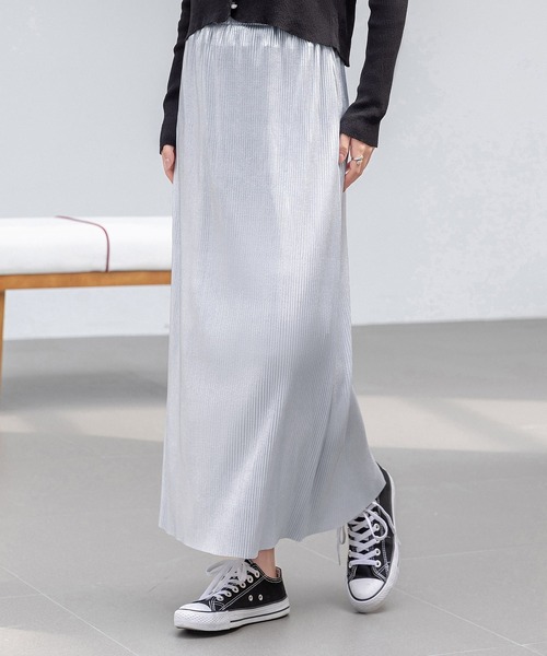 セール】レディース 艶感で女度アガる。煌めきメタリックシャイニー