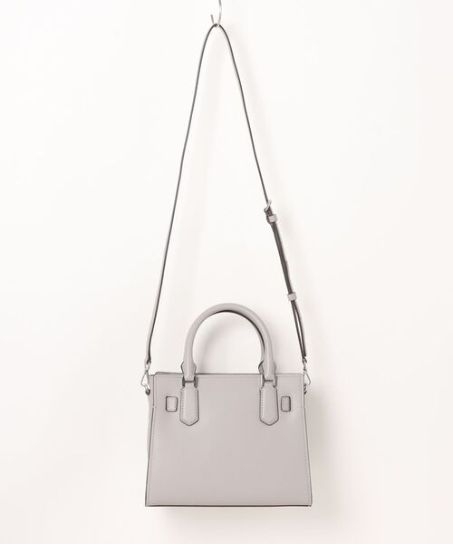 MICHAEL KORS（マイケルコース）の「LANDON SM SATCHEL サッチェル（ハンドバッグ・レディース・グレー系・FREE）」の2枚目の写真