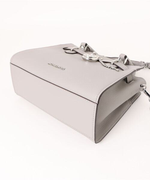 MICHAEL KORS（マイケルコース）の「LANDON SM SATCHEL サッチェル（ハンドバッグ・レディース・グレー系・FREE）」の3枚目の写真
