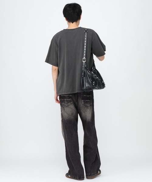 3.3 Field Trip (3.3フィールドトリップ)の「3.3 Field Trip/クラックデザインデニム(デニムパンツ・メンズ・ブルー/ブラック・MEDIUM/LARGE)」の5枚目の写真