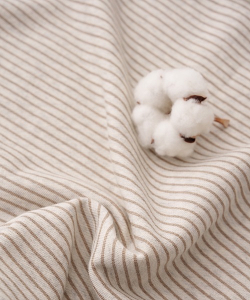 PUPPAPUPO（プッパプーポ）の「裾バインダー スウェット トレーナー（スウェット・キッズ・チャコール/ベージュ/グレー・80/90/100/110）」の6枚目の写真