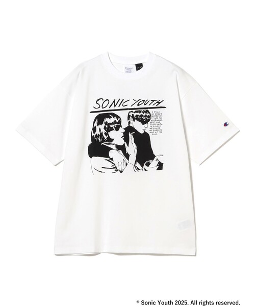 別注】Champion × SONIC YOUTH / SHORT SLEEVE T-SHIRT 25SS（T