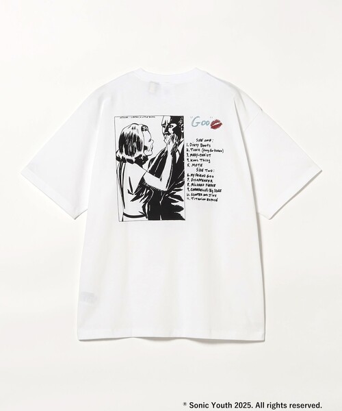 Champion（チャンピオン）の「【別注】Champion × SONIC YOUTH / SHORT SLEEVE T-SHIRT 25SS（Tシャツ/カットソー・メンズ・ホワイト系その他2/ブルー/ホワイト/ブラック系その他4・X-LARGE/SMALL/LARGE/MEDIUM）」の6枚目の写真