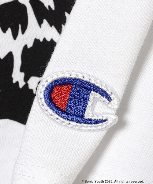 Champion（チャンピオン）の「【別注】Champion × SONIC YOUTH / SHORT SLEEVE T-SHIRT 25SS（Tシャツ/カットソー・メンズ・ホワイト系その他2/ブルー/ホワイト/ブラック系その他4・X-LARGE/SMALL/LARGE/MEDIUM）」の7枚目の写真