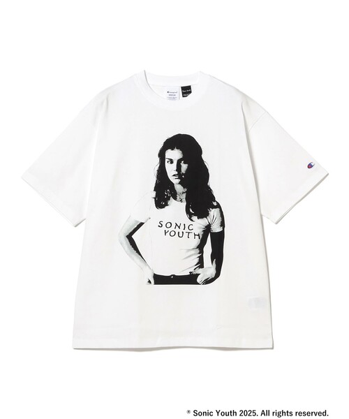 別注】Champion × SONIC YOUTH / SHORT SLEEVE T-SHIRT 25SS（T