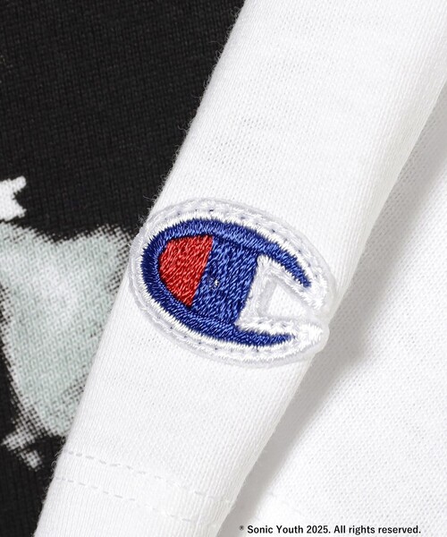 Champion（チャンピオン）の「【別注】Champion × SONIC YOUTH / SHORT SLEEVE T-SHIRT 25SS（Tシャツ/カットソー・メンズ・ホワイト系その他2/ブルー/ホワイト/ブラック系その他4・X-LARGE/SMALL/LARGE/MEDIUM）」の11枚目の写真