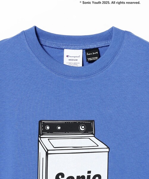 Champion（チャンピオン）の「【別注】Champion × SONIC YOUTH / SHORT SLEEVE T-SHIRT 25SS（Tシャツ/カットソー・メンズ・ホワイト系その他2/ブルー/ホワイト/ブラック系その他4・X-LARGE/SMALL/LARGE/MEDIUM）」の16枚目の写真