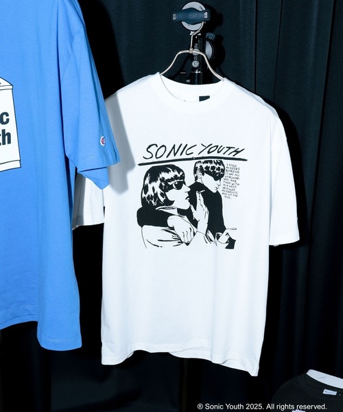 別注】Champion × SONIC YOUTH / SHORT SLEEVE T-SHIRT 25SS（T