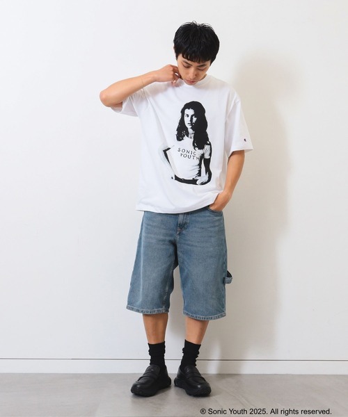別注】Champion × SONIC YOUTH / SHORT SLEEVE T-SHIRT 25SS（T