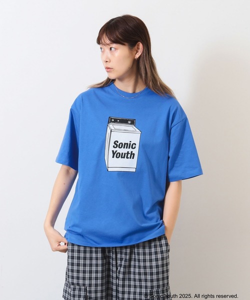 Champion（チャンピオン）の「【別注】Champion × SONIC YOUTH / SHORT SLEEVE T-SHIRT 25SS（Tシャツ/カットソー・メンズ・ホワイト系その他2/ブルー/ホワイト/ブラック系その他4・X-LARGE/SMALL/LARGE/MEDIUM）」の22枚目の写真