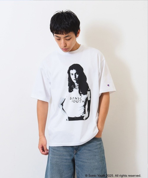 セール】【別注】Champion × SONIC YOUTH / SHORT SLEEVE T