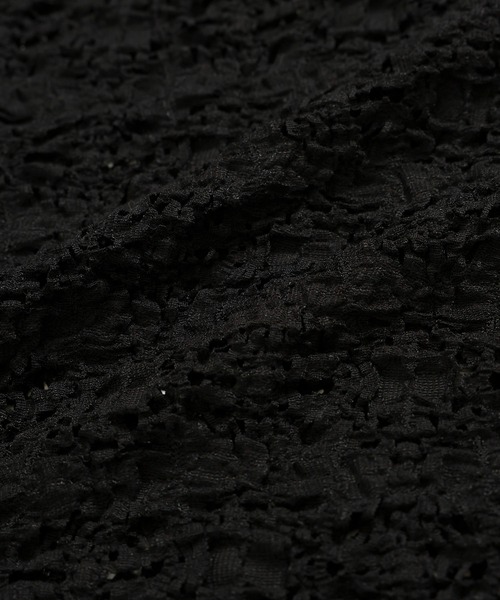 BABYLONE(バビロン)の「ストレッチレースプルオーバー(Tシャツ/カットソー・レディース・ブラック/ホワイト・フリー)」の19枚目の写真