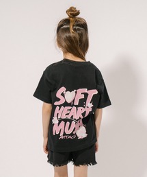 URBAN CHERRY（アーバンチェリー）の「バックロゴプリントオーバーサイズTシャツ（Tシャツ/カットソー・キッズ）」