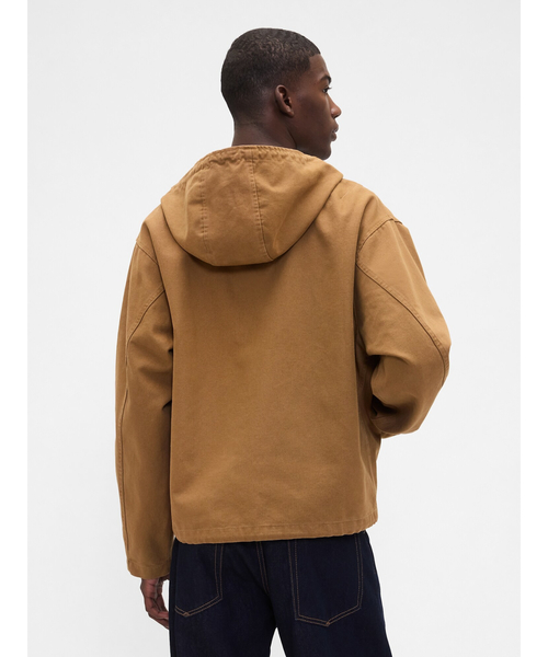 【00‘s】GAP ウールジャケット　ブラウン GAP オールドギャップ ウールジャケット スイングトップ メンズL