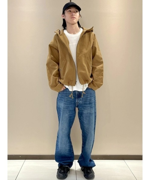 セール】フード付き キャンバスジャケット（その他アウター