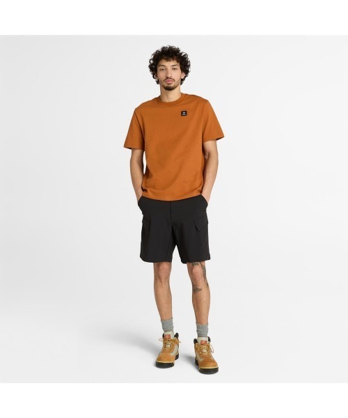 Timberland（ティンバーランド）の「クイックドライ ストレッチフィット カーゴ ショーツ メンズ（カーゴパンツ・メンズ・ブラック・30inch/32inch/34inch/36inch/38inch/28inch）」の2枚目の写真