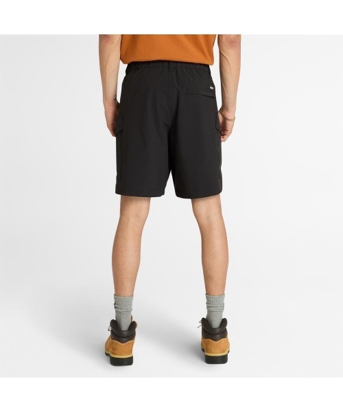 Timberland（ティンバーランド）の「クイックドライ ストレッチフィット カーゴ ショーツ メンズ（カーゴパンツ・メンズ・ブラック・30inch/32inch/34inch/36inch/38inch/28inch）」の4枚目の写真