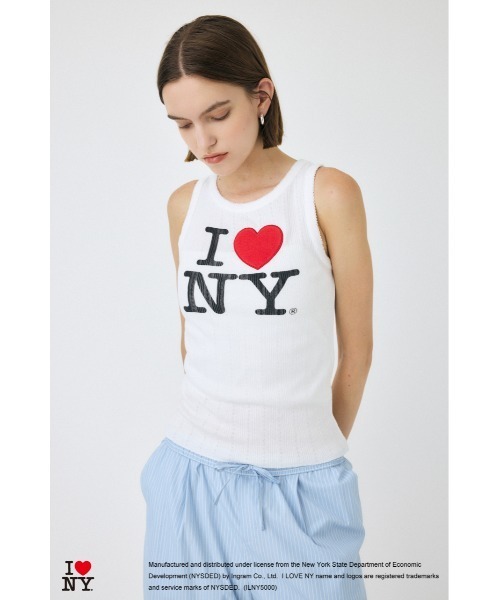 I LOVE NY PATCH タンクトップ（タンクトップ）｜MOUSSY（マウジー）の