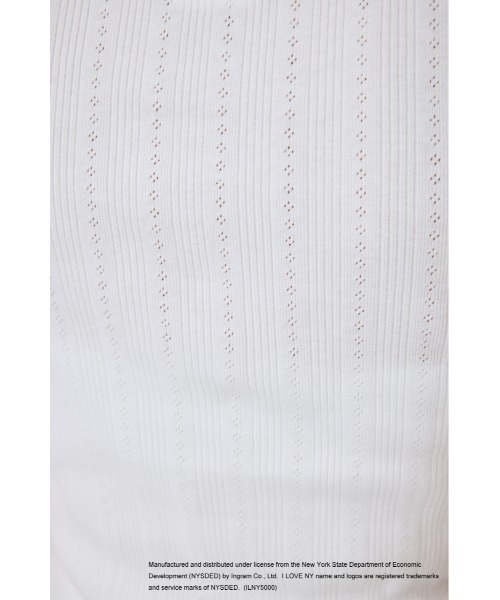 MOUSSY（マウジー）の「I LOVE NY PATCH タンクトップ（タンクトップ・レディース・ホワイト/ブラック・FREE）」の19枚目の写真