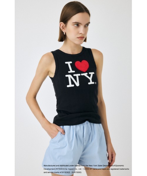 MOUSSY（マウジー）の「I LOVE NY PATCH タンクトップ（タンクトップ・レディース・ホワイト/ブラック・FREE）」の15枚目の写真