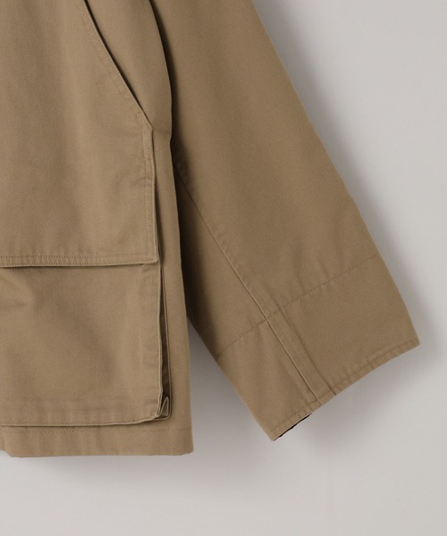 LOWRYS FARM（ローリーズファーム）の「【LFM(U)】TWILLハンティングブルゾン　 523844（ブルゾン・メンズ・ブラウン/ブラック・MEDIUM/LARGE）」の8枚目の写真