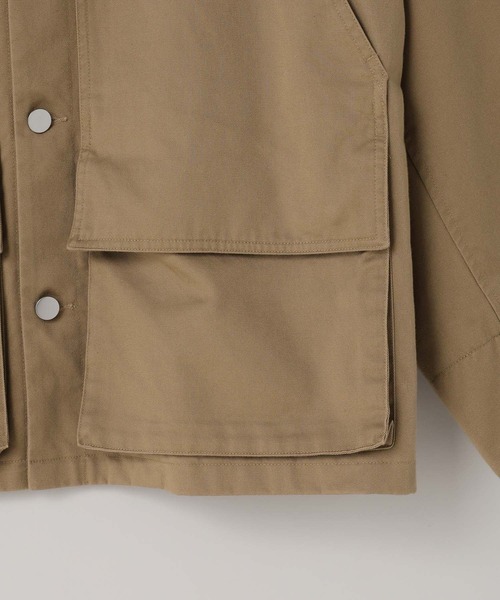 LOWRYS FARM（ローリーズファーム）の「【LFM(U)】TWILLハンティングブルゾン　 523844（ブルゾン・メンズ・ブラウン/ブラック・MEDIUM/LARGE）」の9枚目の写真