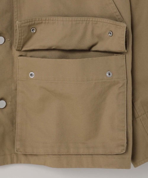 LOWRYS FARM（ローリーズファーム）の「【LFM(U)】TWILLハンティングブルゾン　 523844（ブルゾン・メンズ・ブラウン/ブラック・MEDIUM/LARGE）」の10枚目の写真