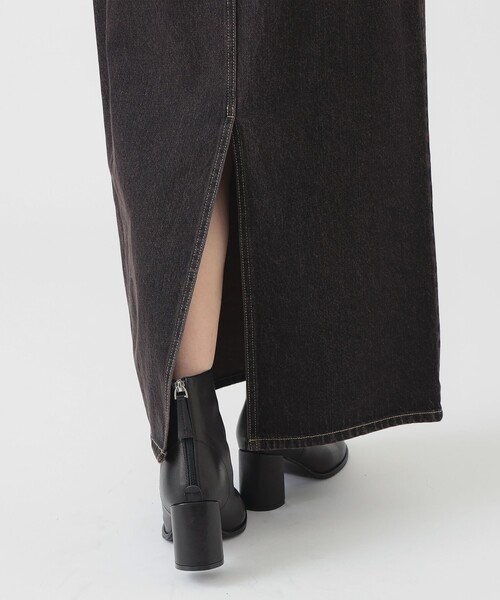 B:MING by BEAMS（ビーミングバイビームス）の「オーバーダイ デニム スカート（S～M）（デニムスカート・レディース・ブラック/ライトブルー・SMALL/MEDIUM）」の15枚目の写真