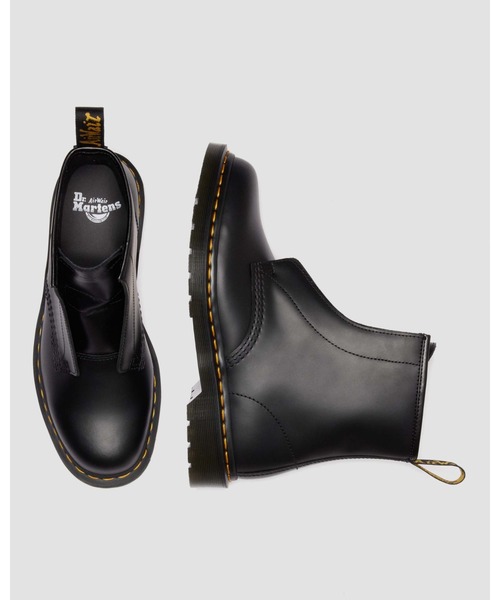 Dr. Martens(ドクターマーチン)の「Dr. Martens/ドクターマーチン 1460 LACELESS プル オン ブーツ 42288001(ブーツ・メンズ・ブラック・UK8/UK7/UK6/UK5/UK4/UK3/UK11/UK10/UK9)」の2枚目の写真
