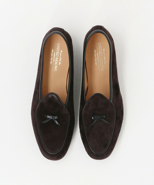 スエード ベルジャンシューズ（ドレスシューズ）｜UNITED ARROWS