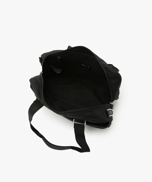 agnes b.（アニエスベー）の「ナイロン 2way スモール ボストンバッグ "My bag" RAT01-12（ボストンバッグ・レディース・ブラック・FREE）」の6枚目の写真
