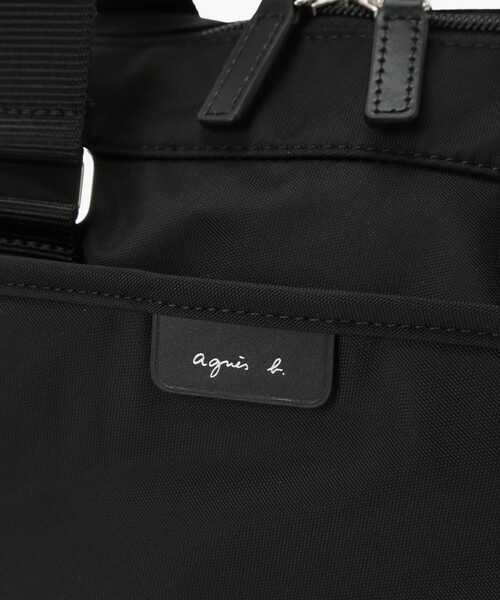 agnes b.（アニエスベー）の「ナイロン 2way スモール ボストンバッグ "My bag" RAT01-12（ボストンバッグ・レディース・ブラック・FREE）」の7枚目の写真
