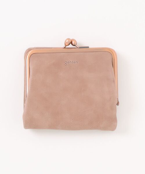 genten（ゲンテン）の「アンティーコ×LIBERTY 口金二つ折り財布（財布・レディース・グリーン/ピンク/オレンジ・FREE）」の3枚目の写真